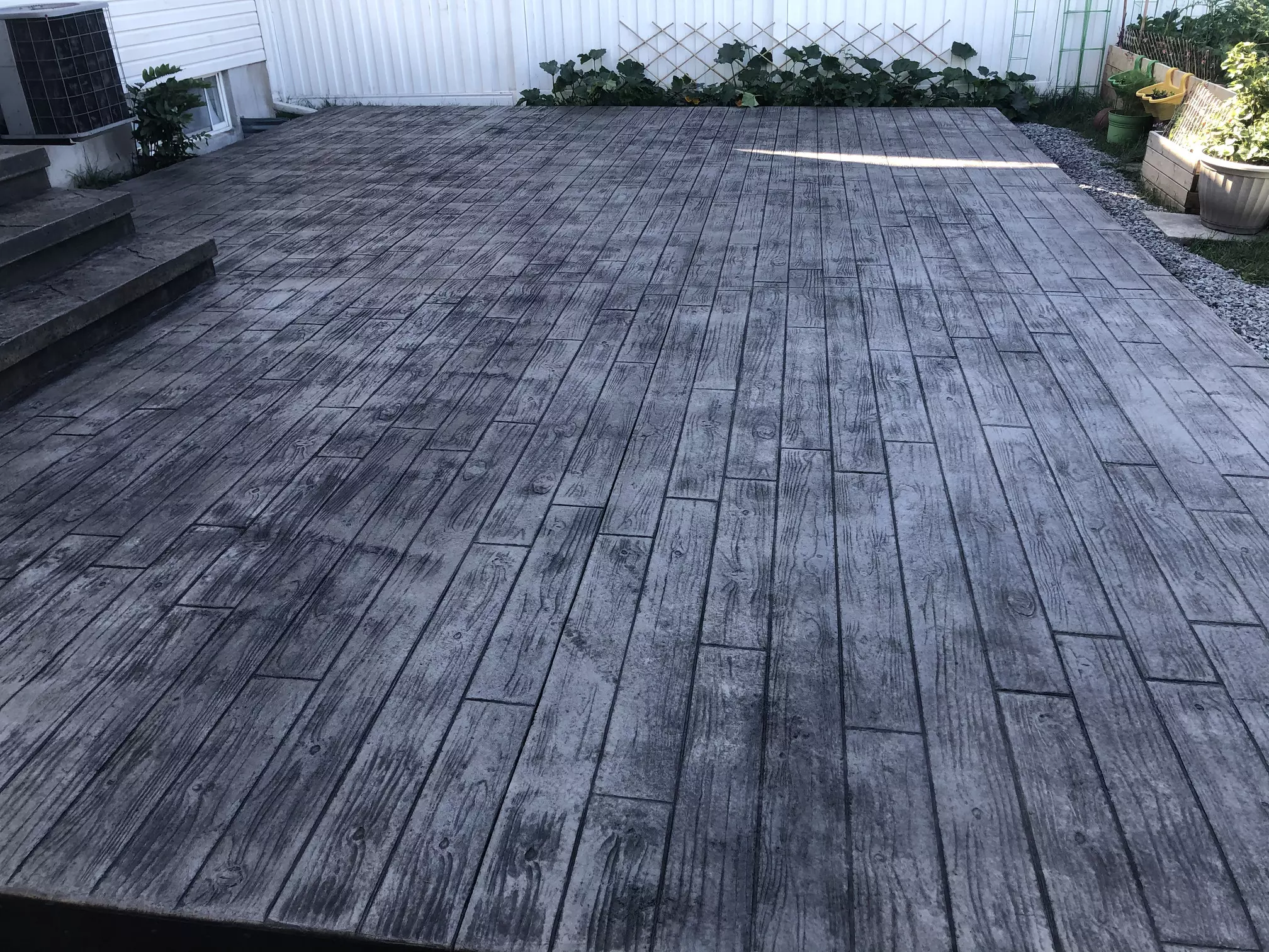 6inch plank Smoke Charcoal Release